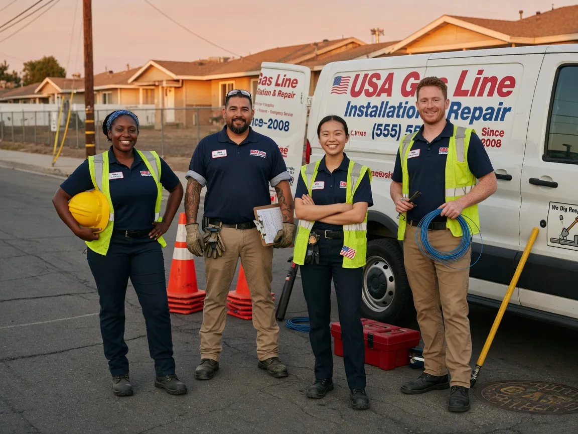 Gas Line Installation company in Windsor, PA